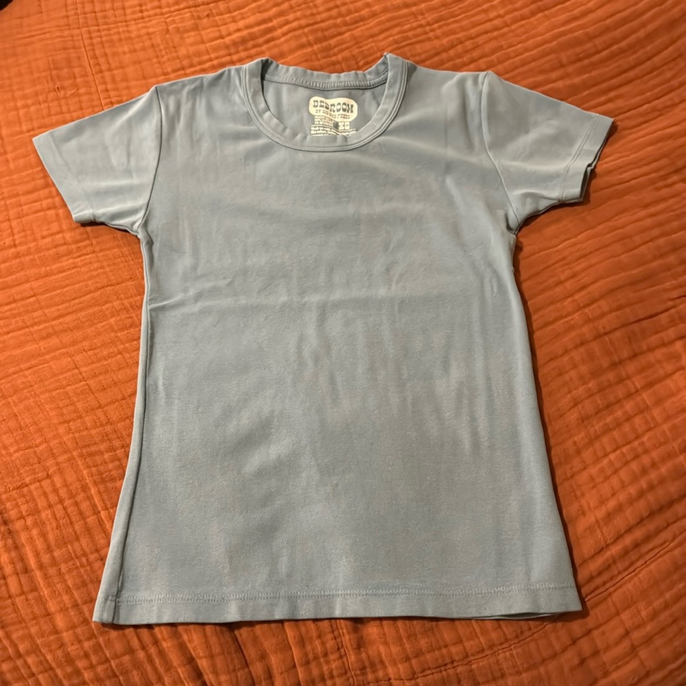 Big Bud Press periwinkle bedroom tee